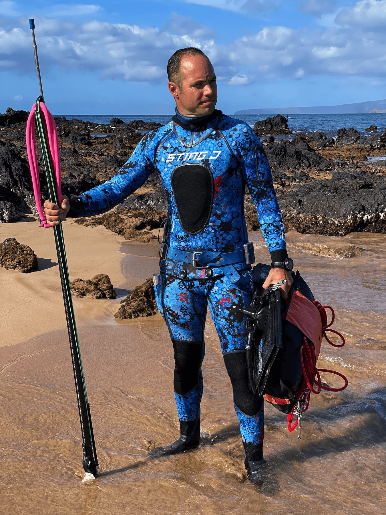 Men's good Spearfishing Wetsuit XL